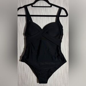 Maacie Black Women's One Piece Swimsuit